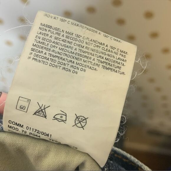 DSQUARED2 Women’s Patch Crop Denim Size 40 - Picture 7 of 9